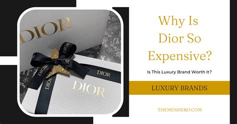 dior people holding price tag|why is Dior expensive.